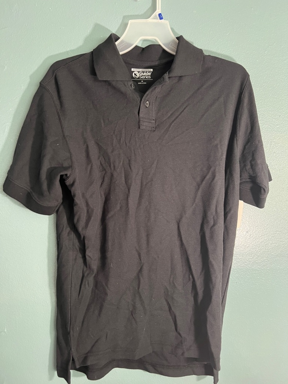 **3 for $12** Gander Mountain Black Polo Shirt